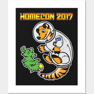 HomeCon 2017 - Sci-fi (with words) Posters and Art